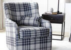 Coventry Swivel Armchair -Marta Charcoal