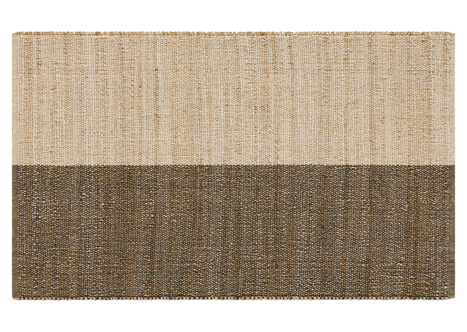 Tapis décoratif Jarrett 36x60 noir/sable