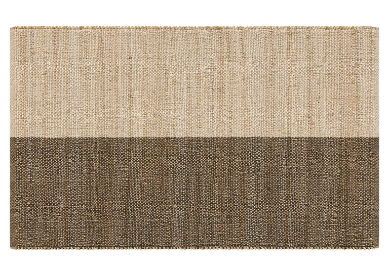 Jarrett Accent Rug 36x60 Black/Sand | Urban Barn