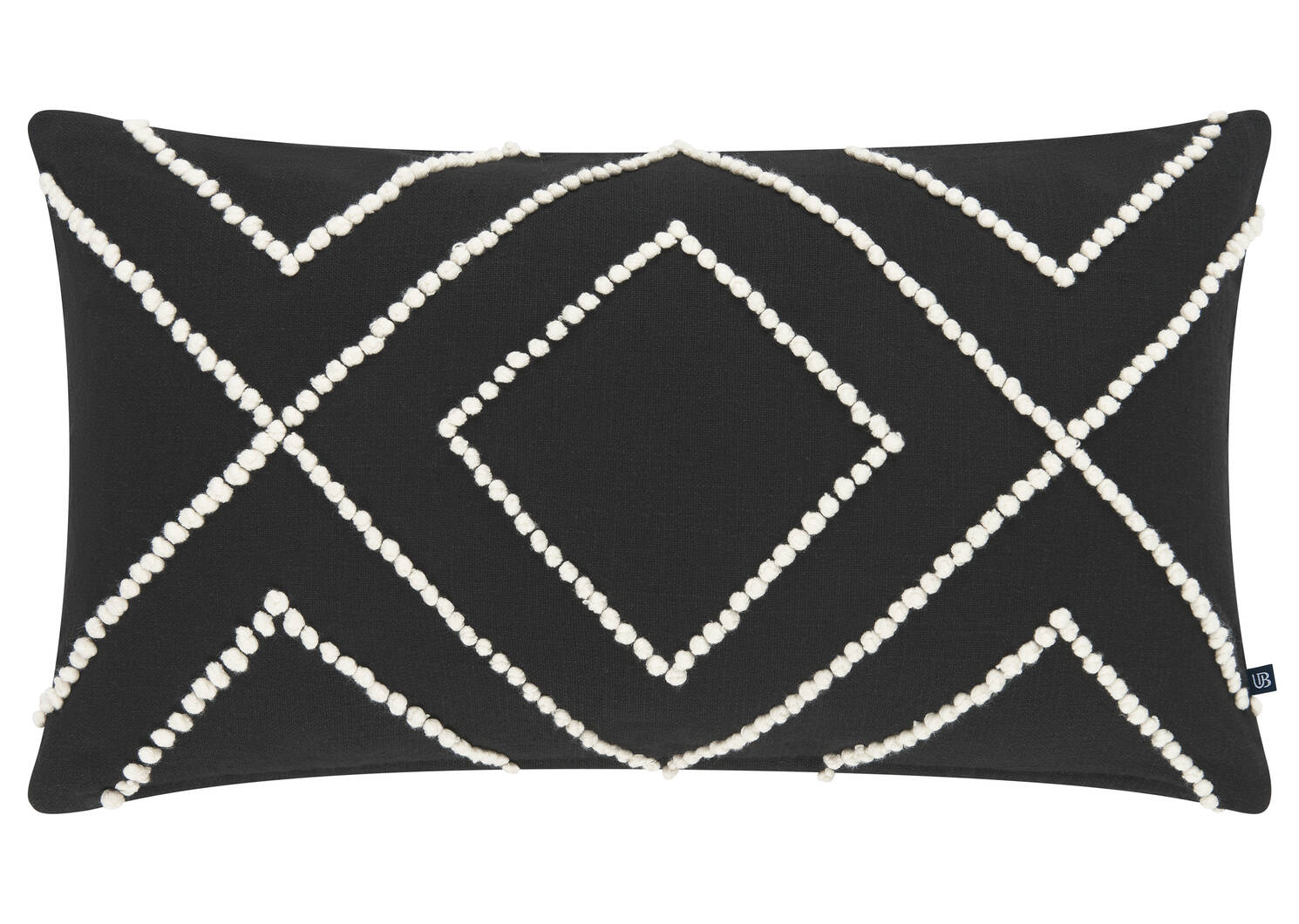 Pomona Toss 12x22 Black/Ivory