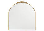Faye Mantle Mirror Antique Brass