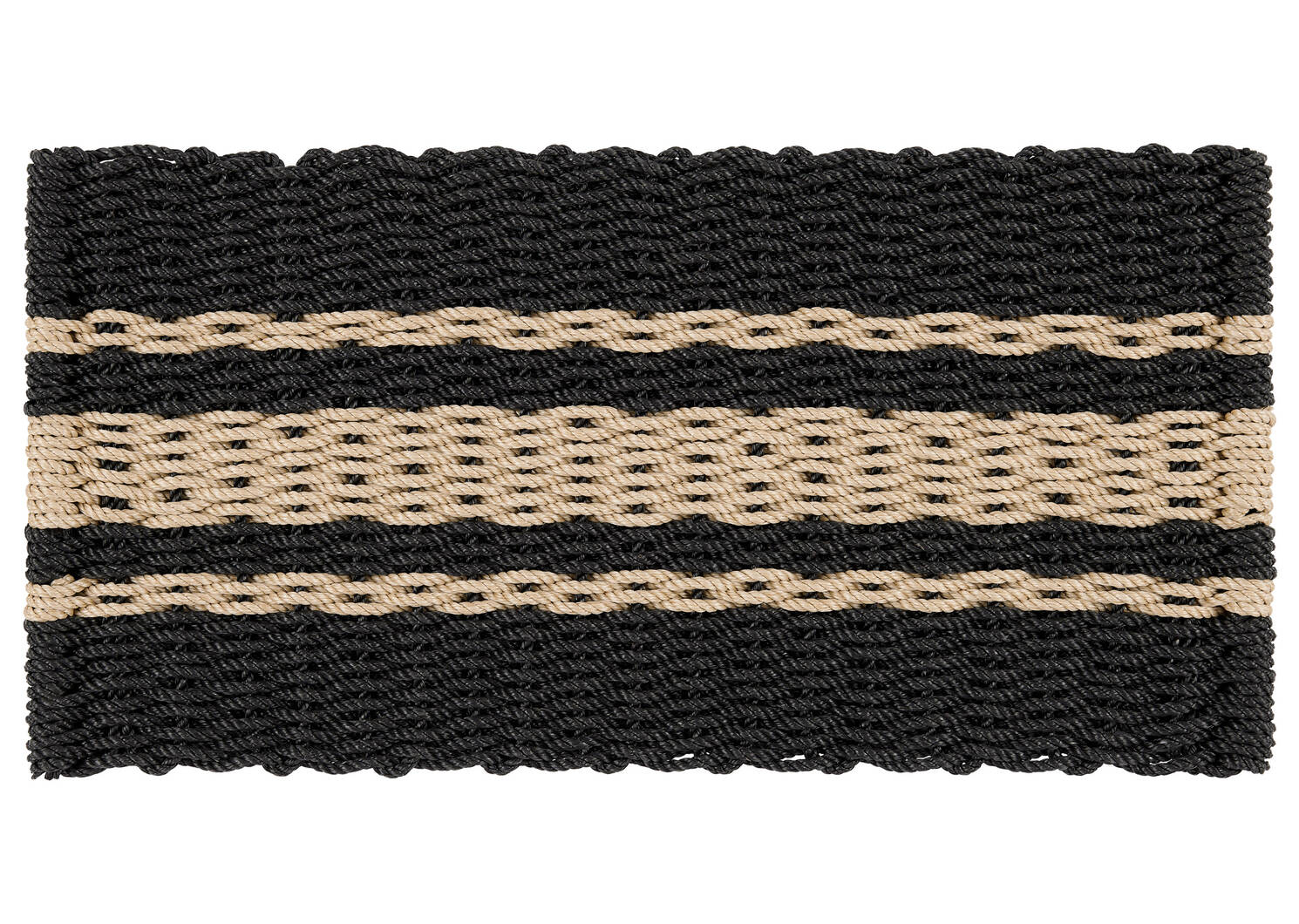 Rope French Stripe Doormat