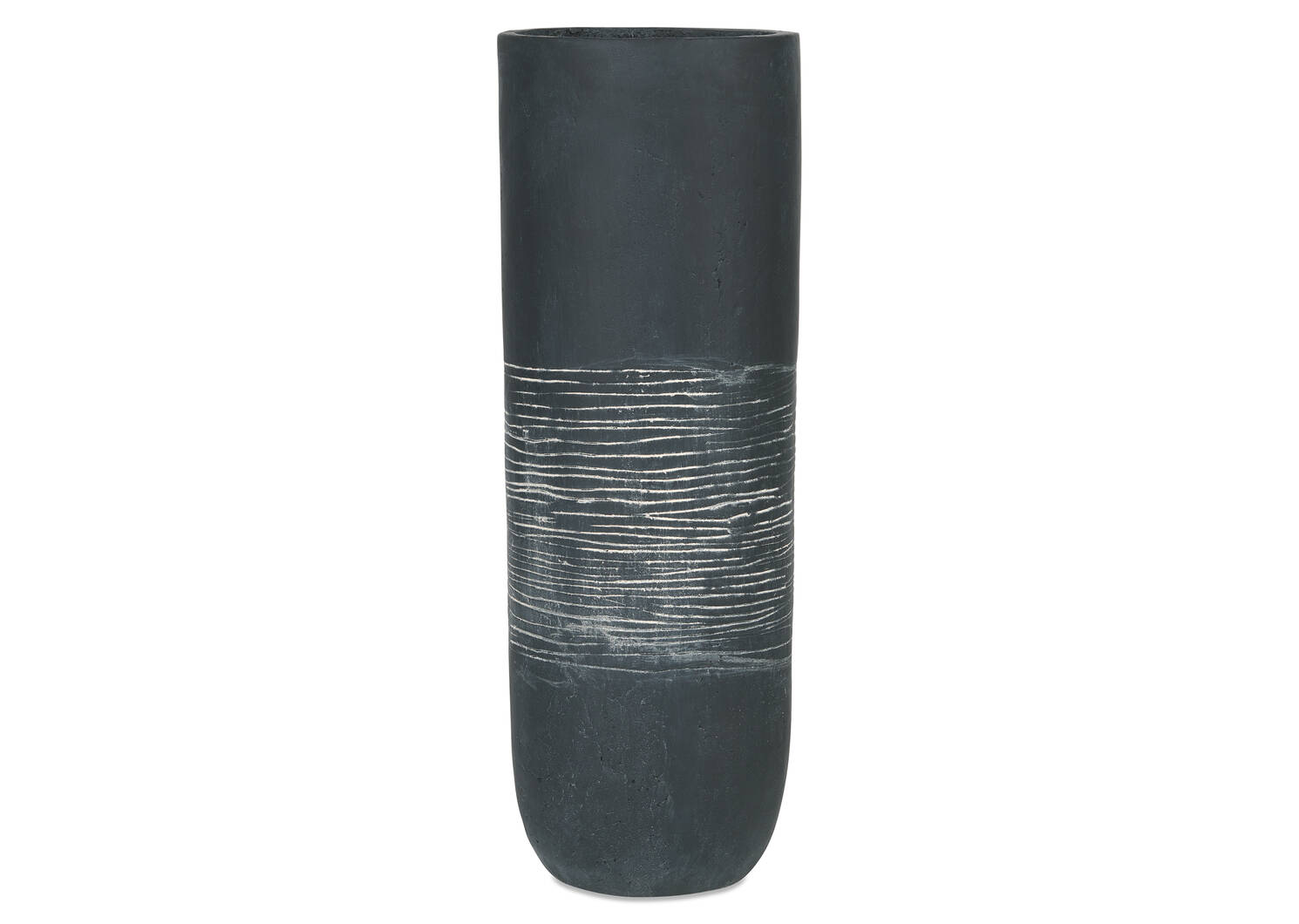 Seela Outdoor Planter Large Black