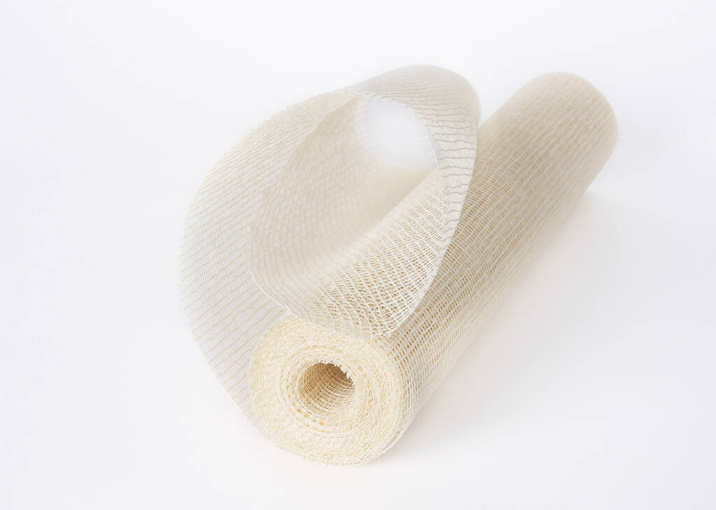 Tulle jute Kringle ivoire