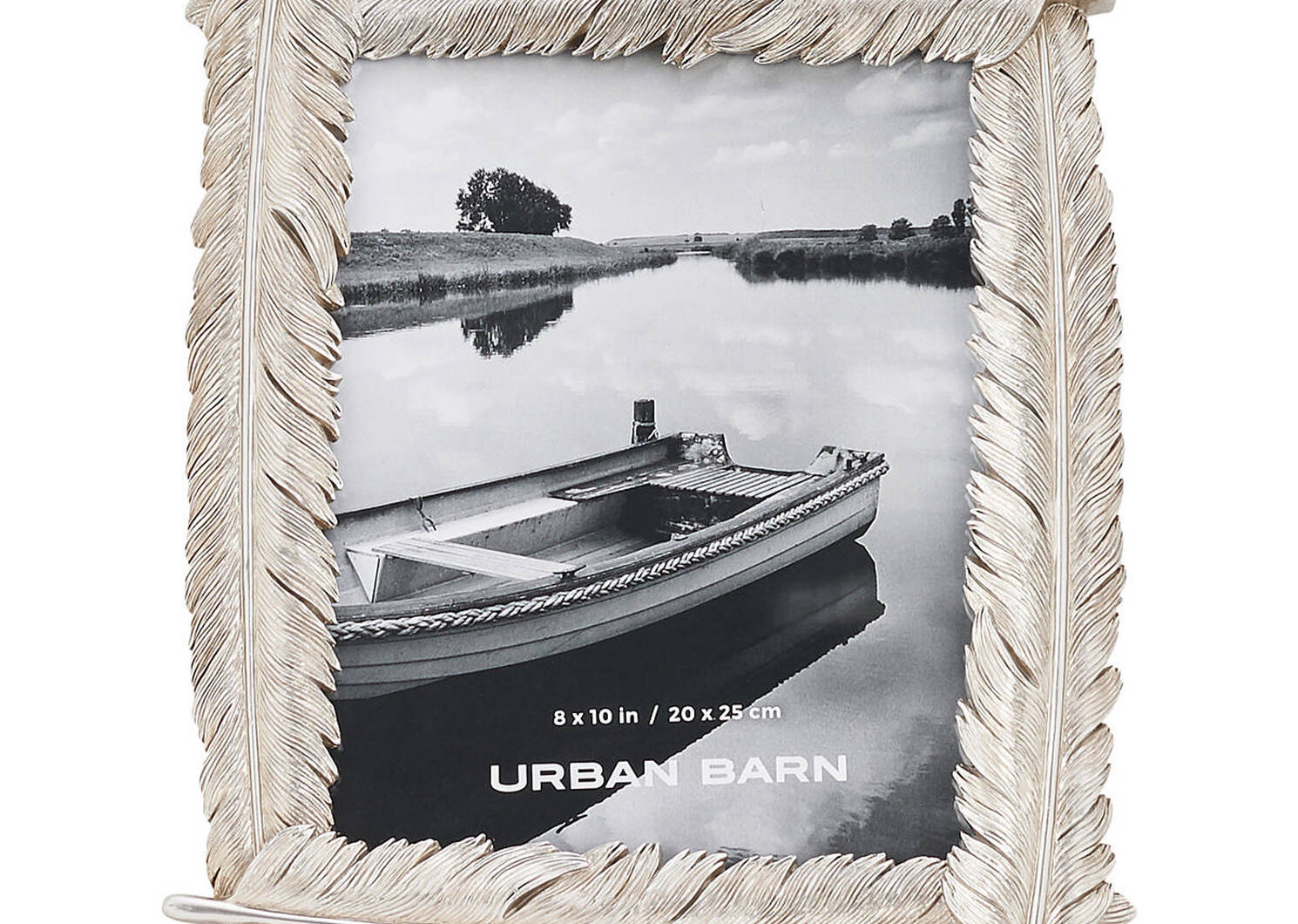 Plume Frame 8x10 Silver