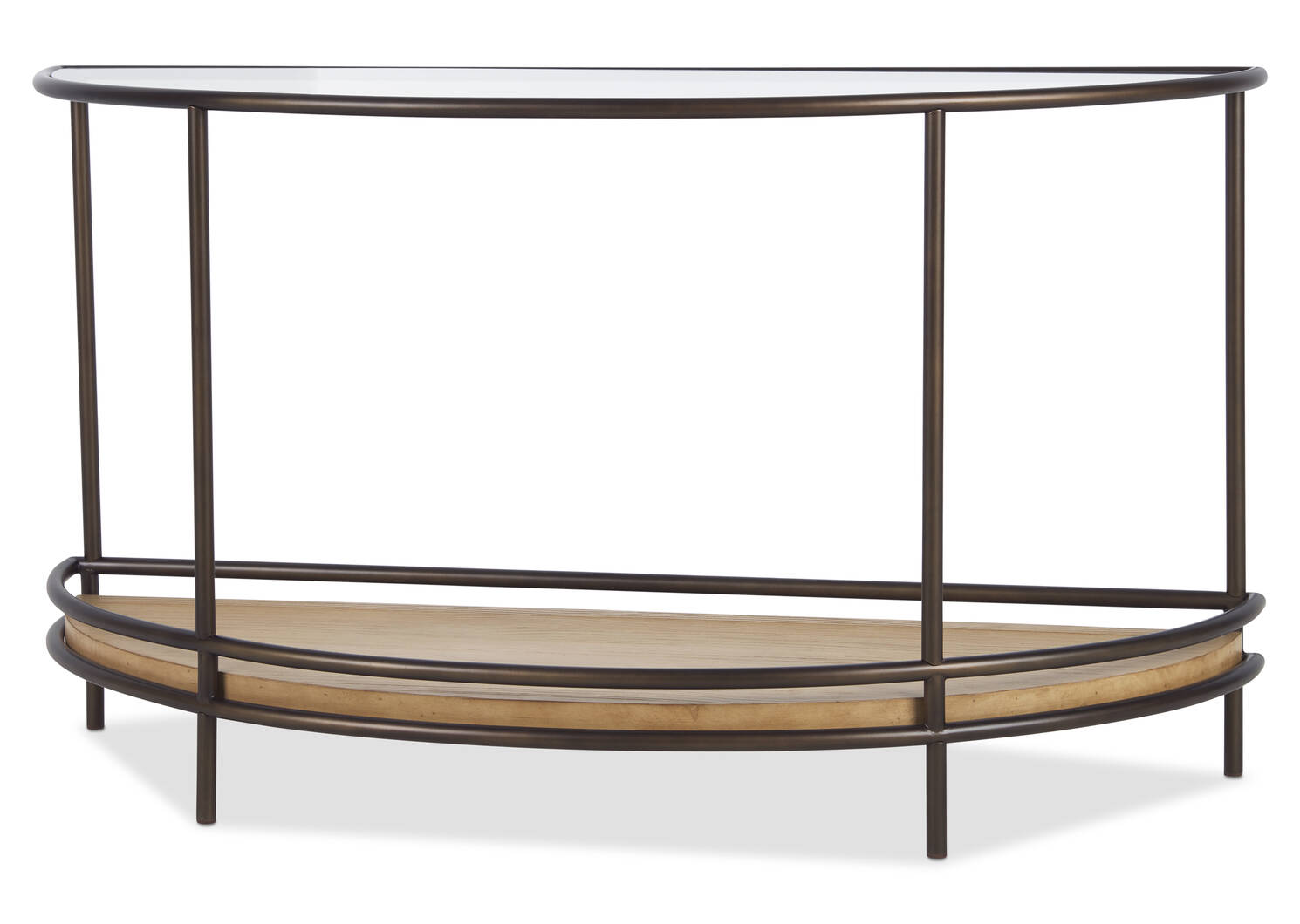 Bower Console Table -Cera Almond