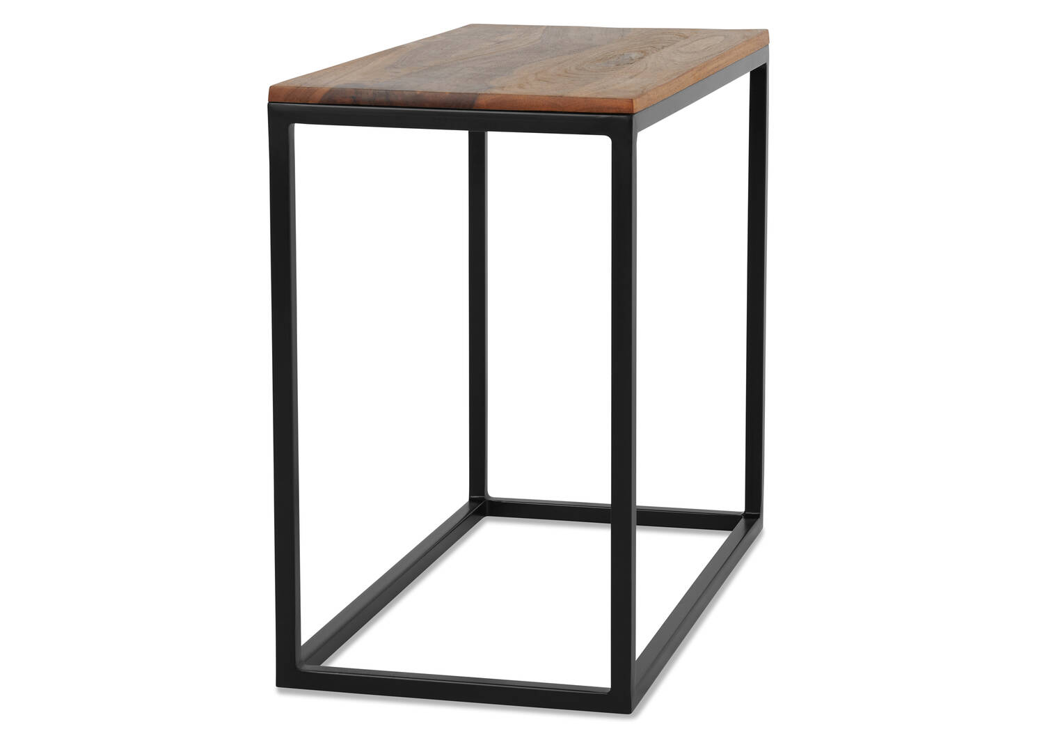 Crosby Narrow Side Table -Sheesham Coppe