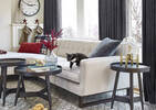 Gibson Accent Table 22" -Espresso Oak