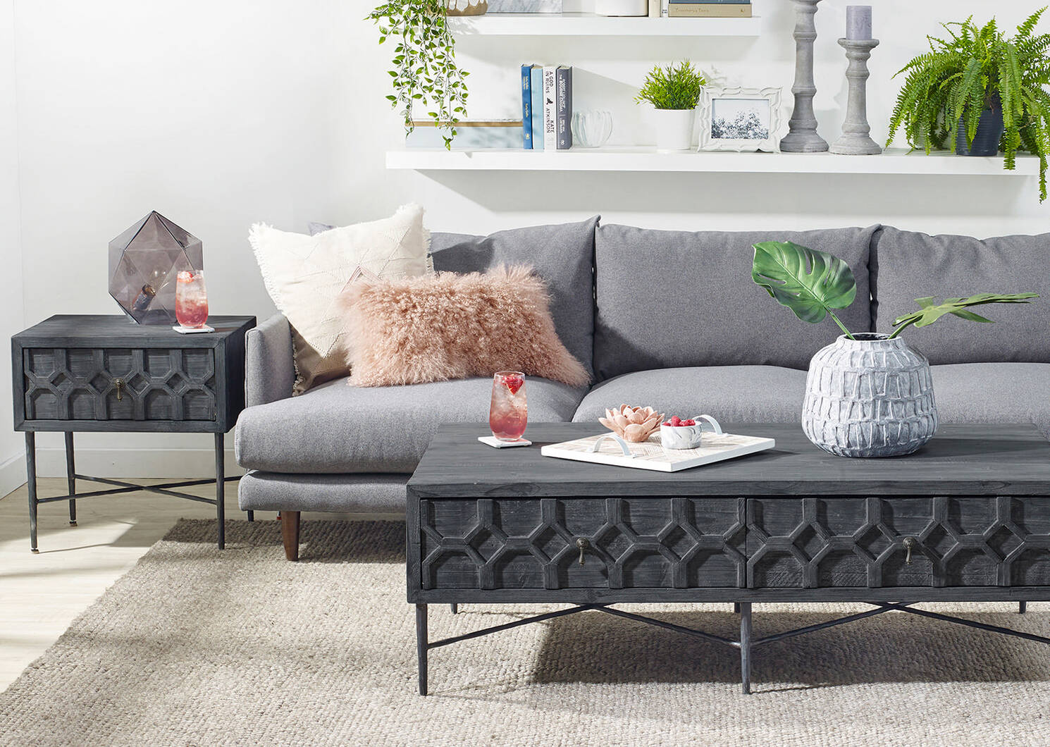 Weston Sofa -Gia Charcoal