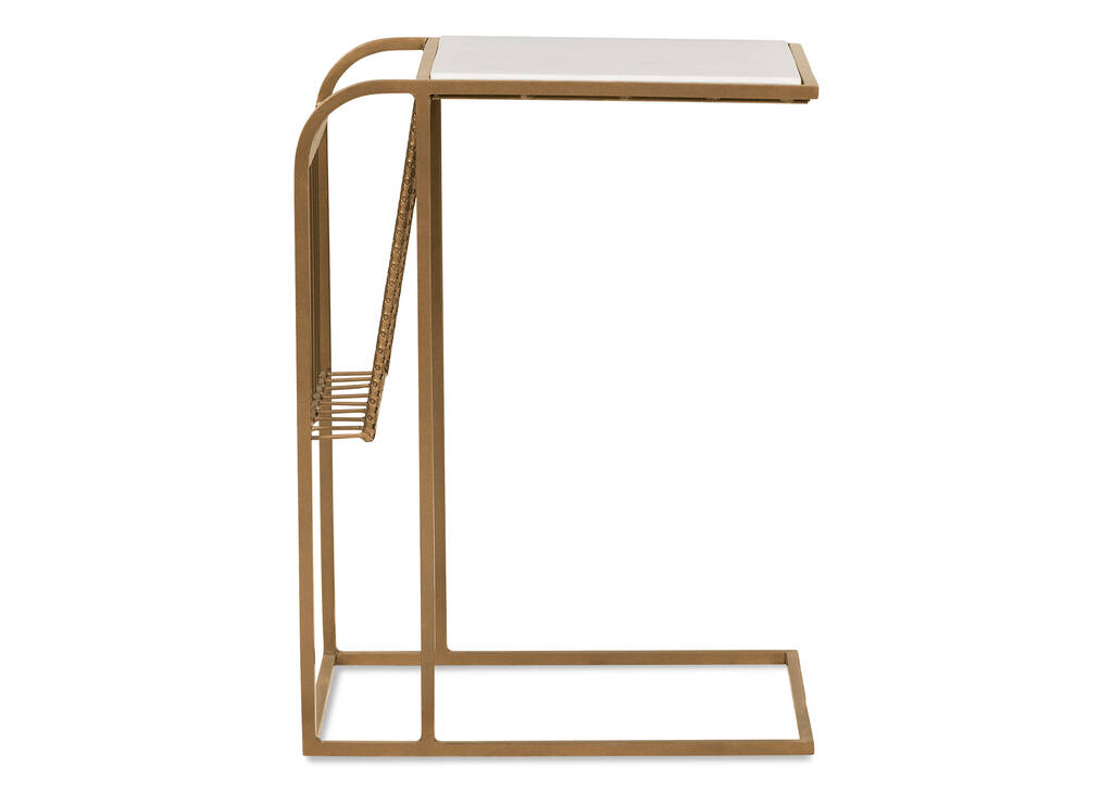 Perkins Tuck Table -Simba Brass