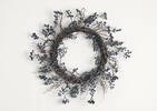 Couronne de bleuets givrés Myrtille