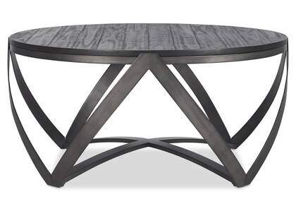 Table basse Argyle -Reviv charbon