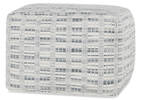 Pouf Vauxhall gris pâle