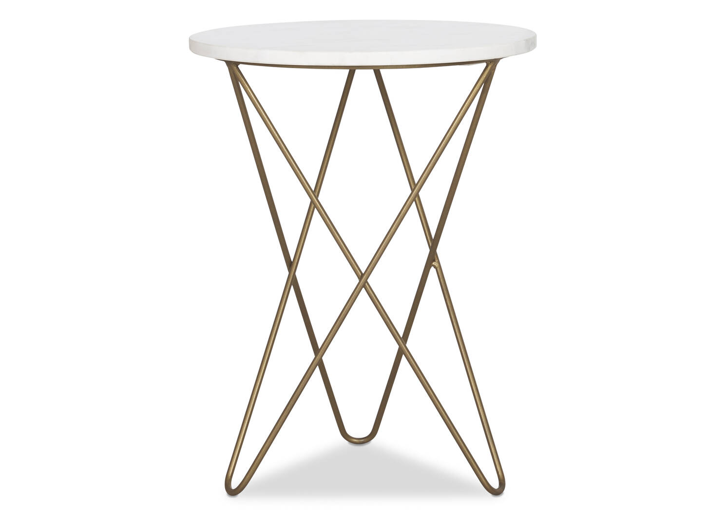Ora Accent Table -Simba Brass