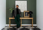 Table console Aly Velji 75 po