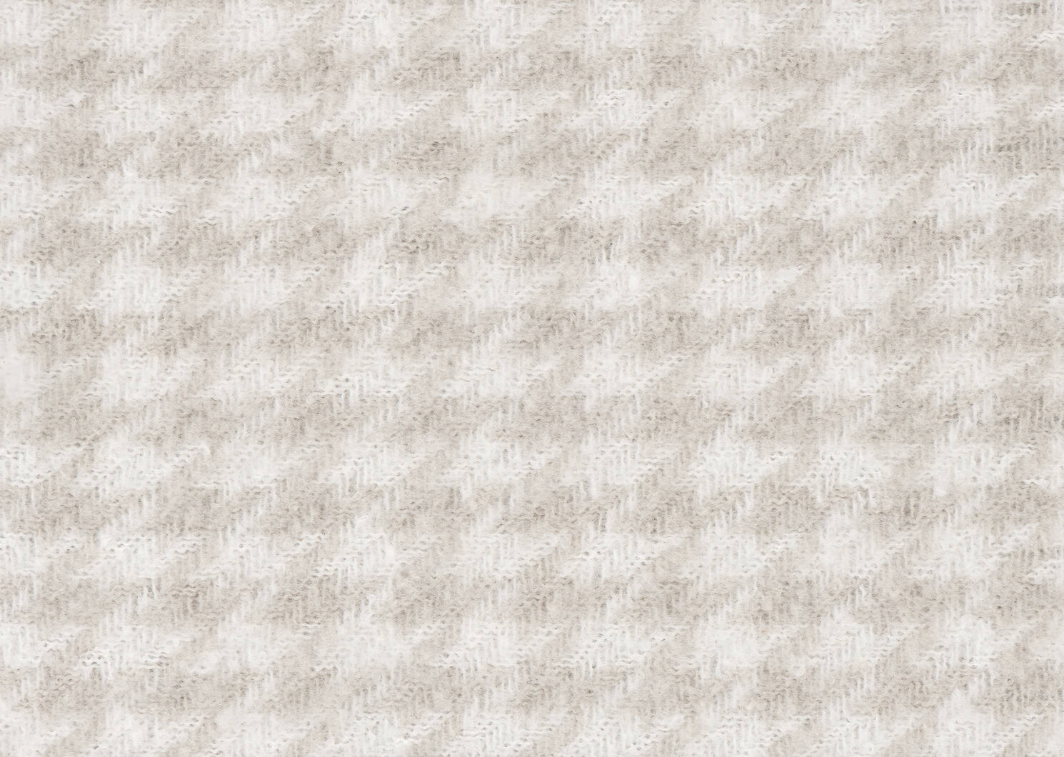 Remi Houndstooth Throw Ivory/Ash