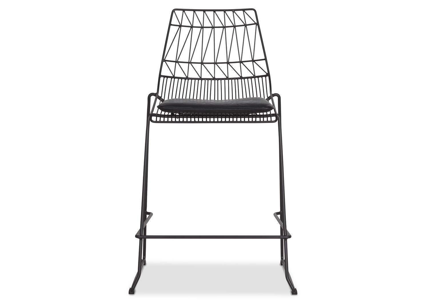 Zola Counter Stool Ari Black Urban Barn