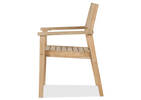 Dario Outdoor Dining Chair -Natural