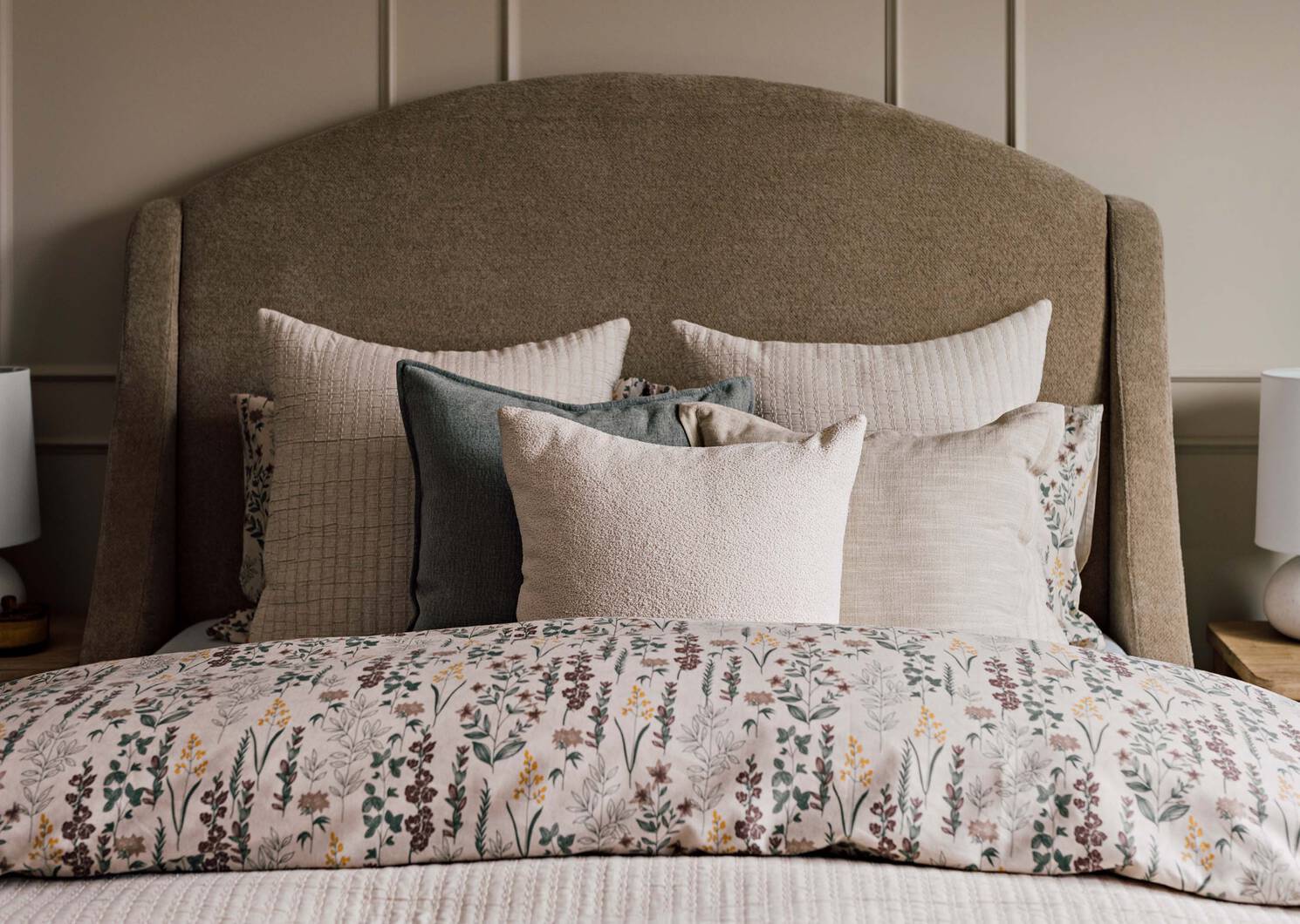 Diara Slub Pillow 20x20 Sand