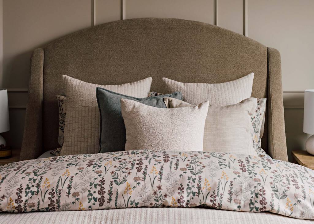 Diara Slub Pillow 20x20 Sand