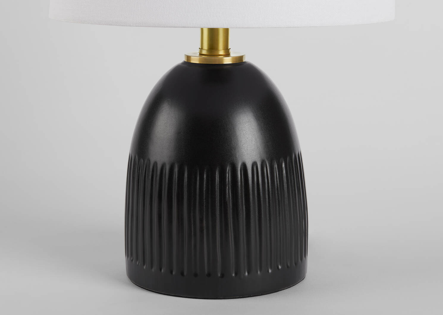 Petite lampe de table Chance noire