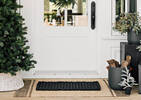 Rope Doormat Black