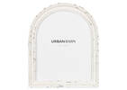 Cadre Letta 8x10 blanc antique