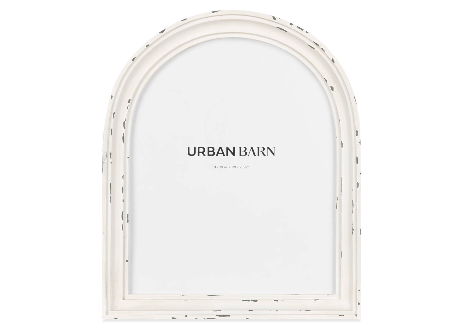 Cadre Letta 8x10 blanc antique