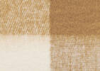 Kennedy Plaid Throw Natural/Camel
