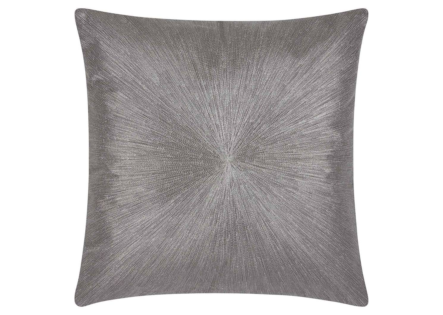 Coussin Elodie 20x20 argenté