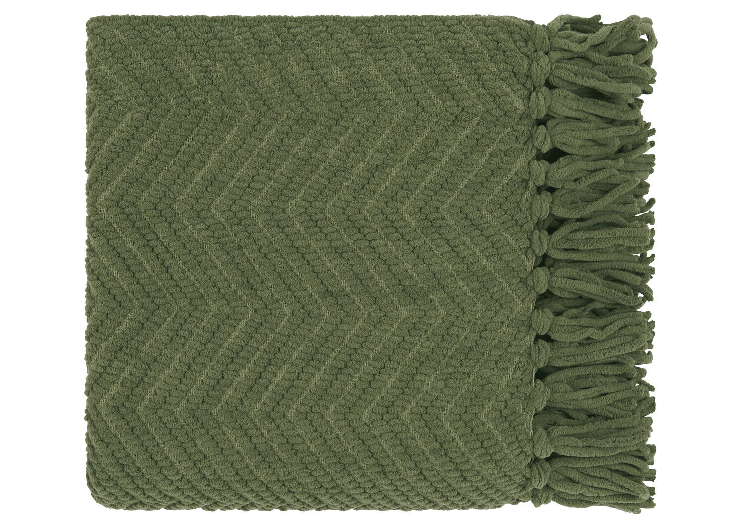 Elan Chenille Throw Clover