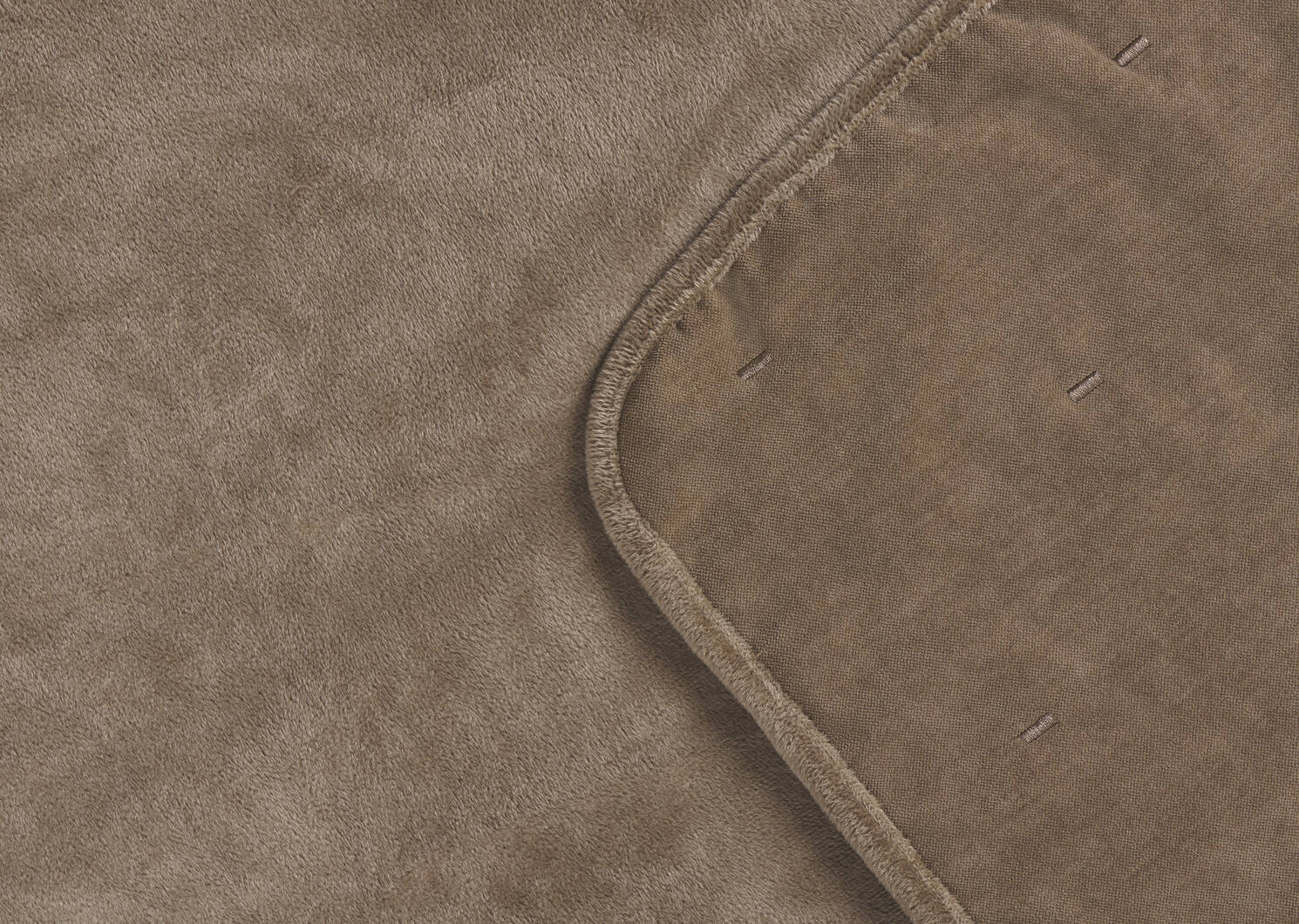 Hartman Velvet Coverlet Mushroom