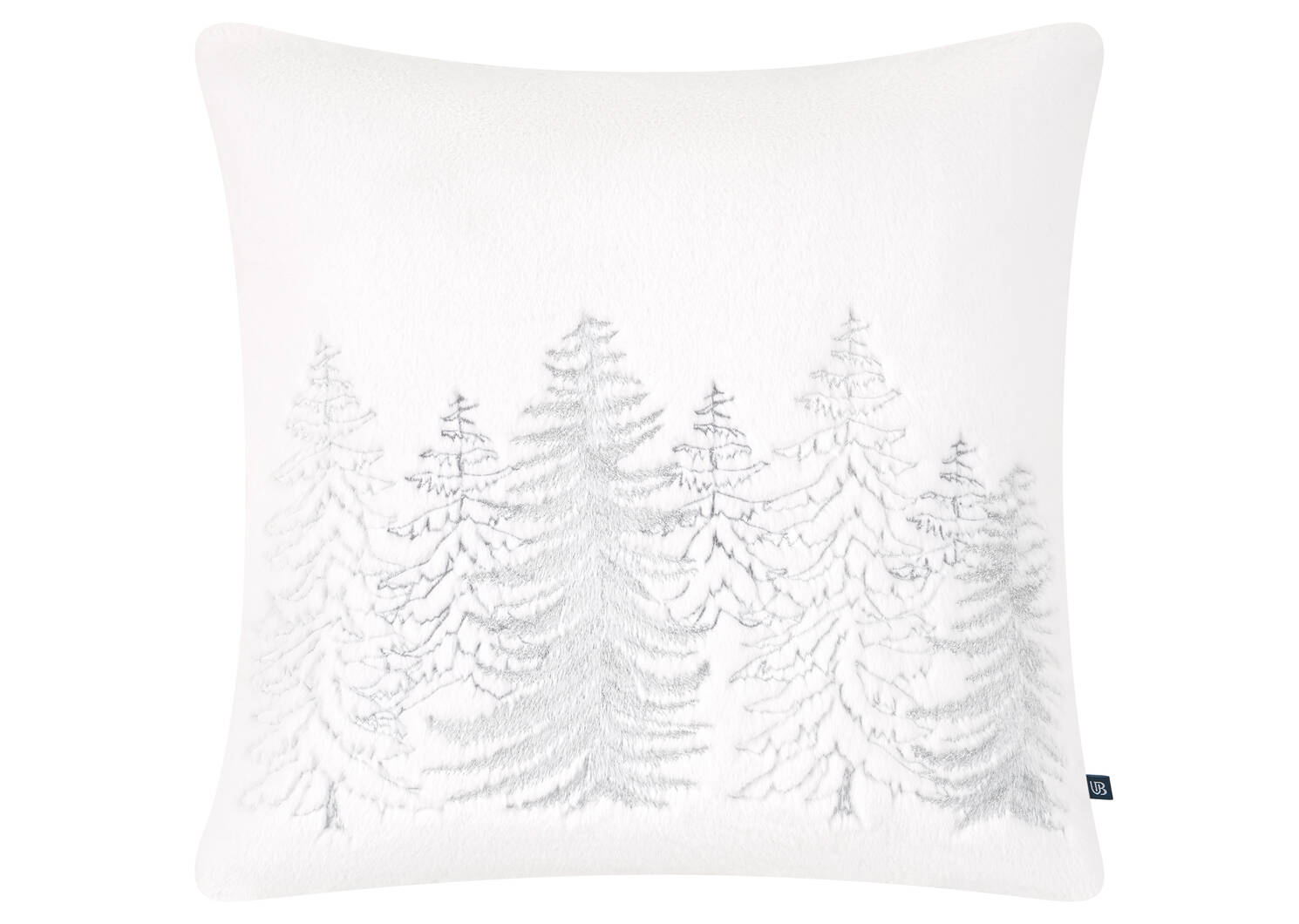 Forest Pillow 20x20 White