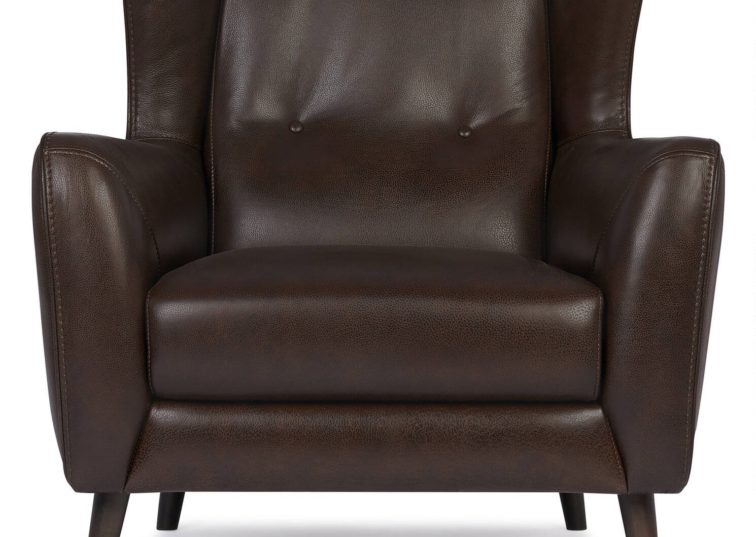 Glover Leather Armchair -Suez Cocoa