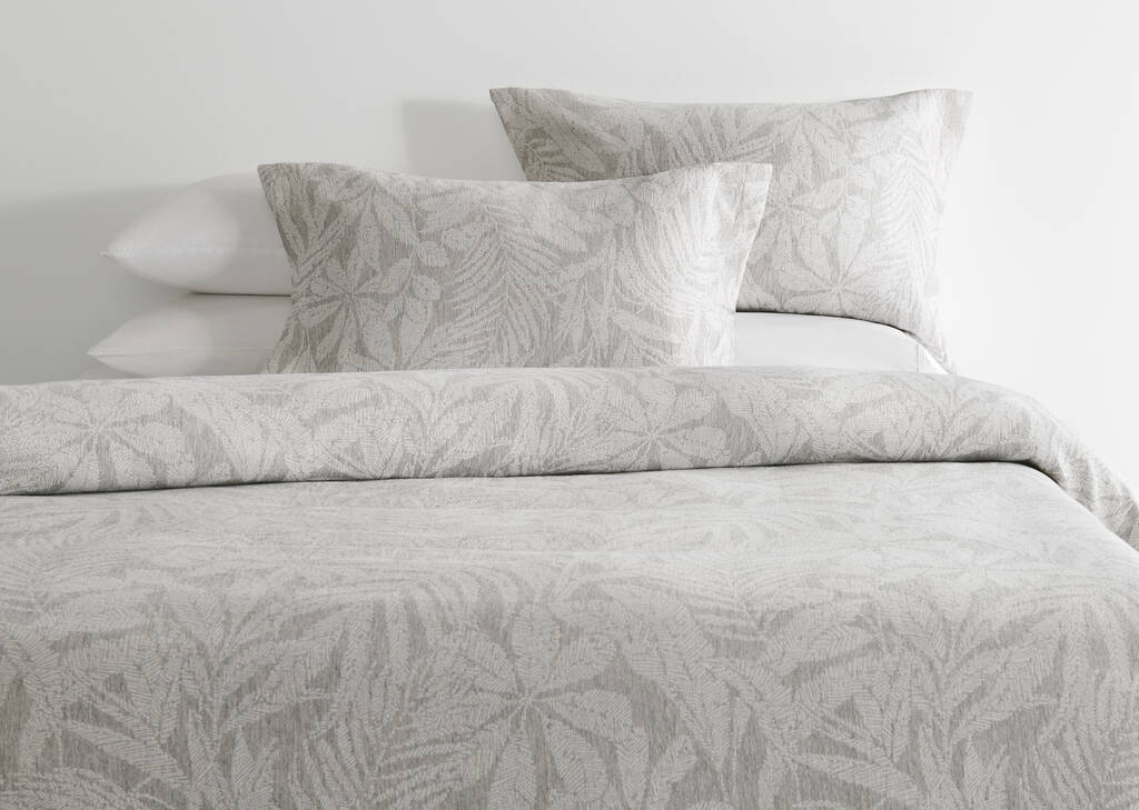 G ens. housse couette cot. Keya gr p/iv