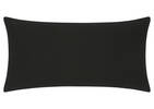 Coussin floral Symphony 12x22 noir
