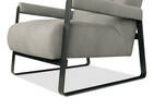Fauteuil Randel -Russ étain
