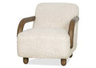 Fauteuil Gloria -Burke naturel