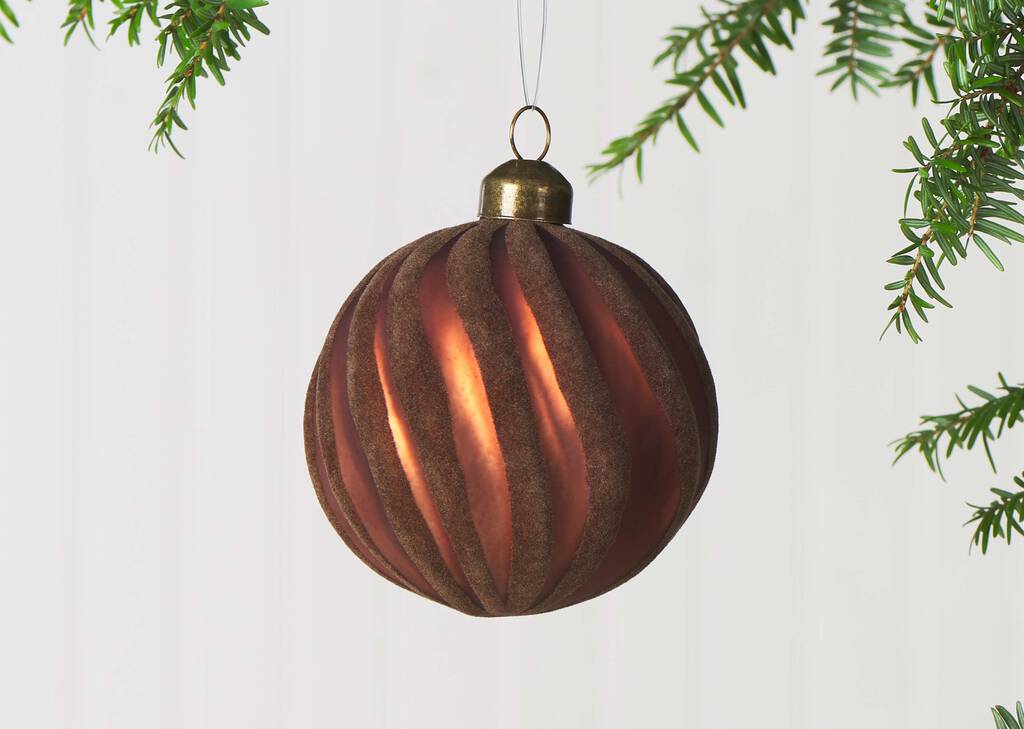 Boule ondulée Hark cognac