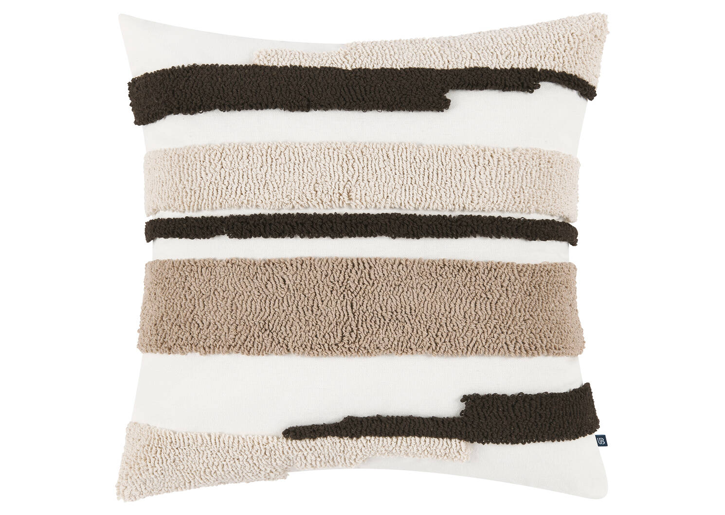 Coussin Salerno 20x20 ivoire/multi
