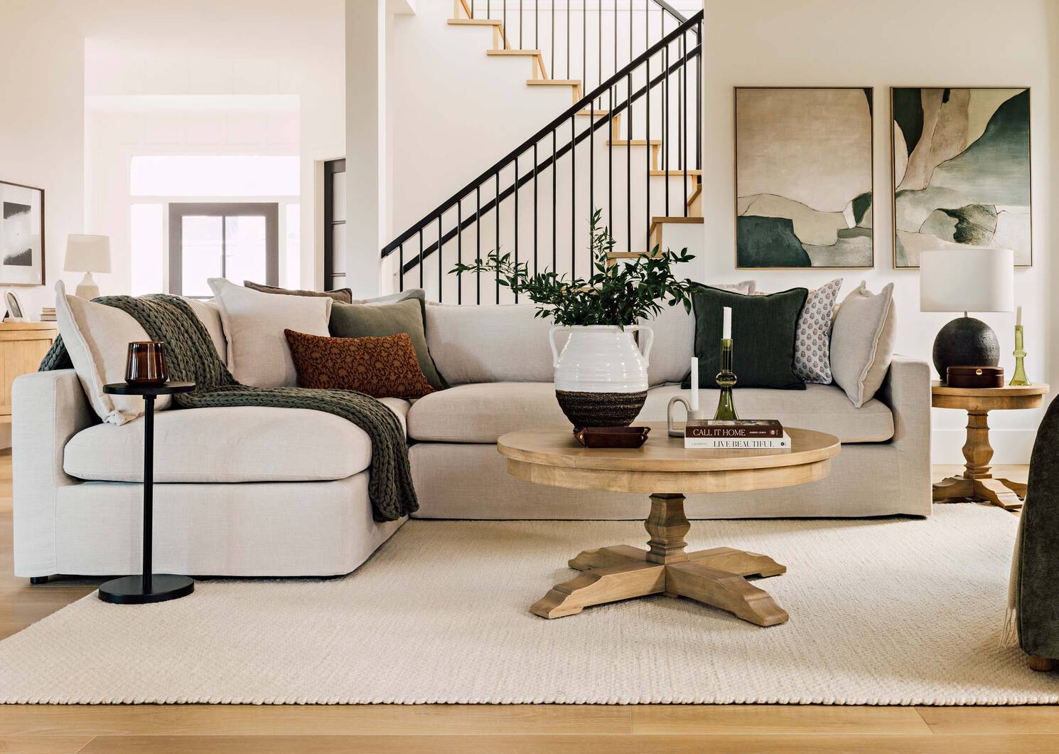 Turner Rug 108x144 Ivory