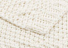 Wardell Cotton Chunky Throw Ivory