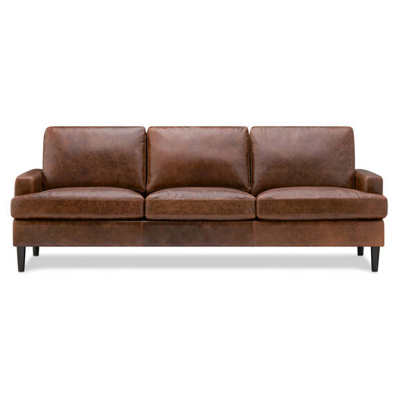 Sofas Savoy Leather Sofa Jasper Walnut Made In Canada