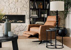 Fauteuil inclinable Dalton -Russ brun cl