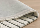 Tapis en laine Rohe 108x144 ivoire/noir