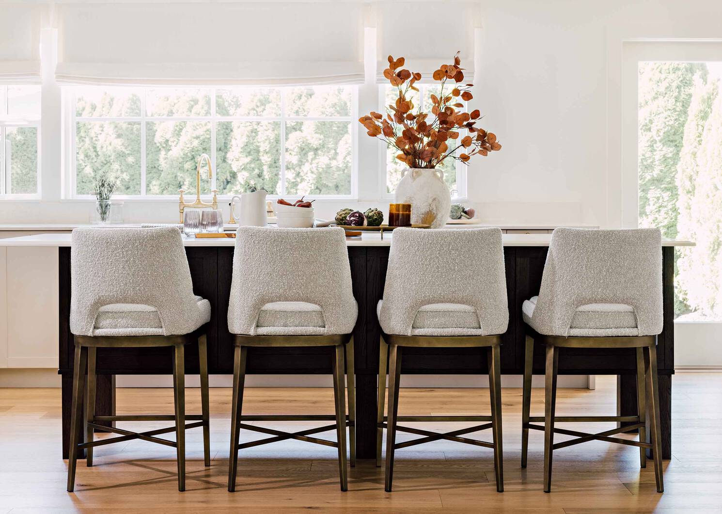 Alba Counter Stool -York Platinum