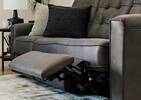 Payton Leather Reclining Sofa -Ashby Stn