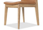 Chaise en cuir Ciera -Olson chameau