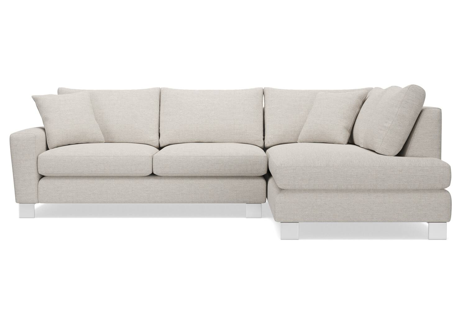 Tribeca Custom Sectional with Chaise Return