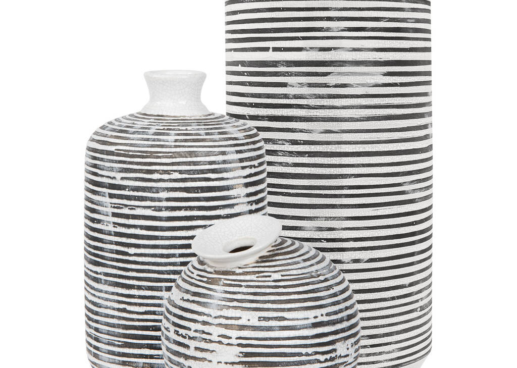 Maddy Vases - Black/White